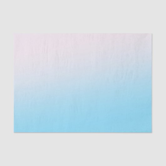 Blauwe en witte gradiënt tissuepapier (Voorkant)