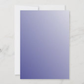 Blauwe en witte Griekse sleutel Kaart (Achterkant)