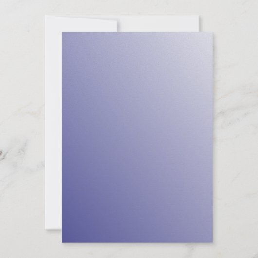 Blauwe en witte Griekse sleutel Kaart (Achterkant)