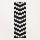 Blauwe en witte kaas yogamat (Voorkant)