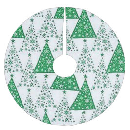 Blauwe en witte kerstboomrokken kerstboom rok