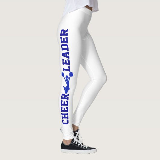 Blauwe en witte Leggings (Rechts)