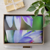 Blauwe en witte lippenstift tissuepapier (Geschenk)