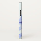 Blauwe en witte marmer Case-Mate iPhone case (Achterkant / rechts)