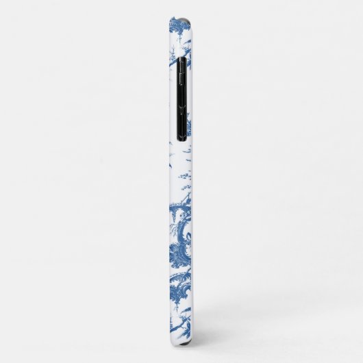 Blauwe en Witte Pagoda Chinoiserie Case-Mate iPhone Case (Achterkant/links)