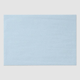 Blauwe en witte poka Dots | De kleur aanpassen Tissuepapier