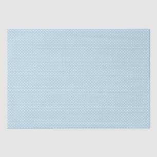 Blauwe en witte poka Dots   De kleur aanpassen Tissuepapier