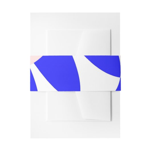 Blauwe en Witte Schubben Uitnodigingen Wikkel (Voorkant Voorbeeld)