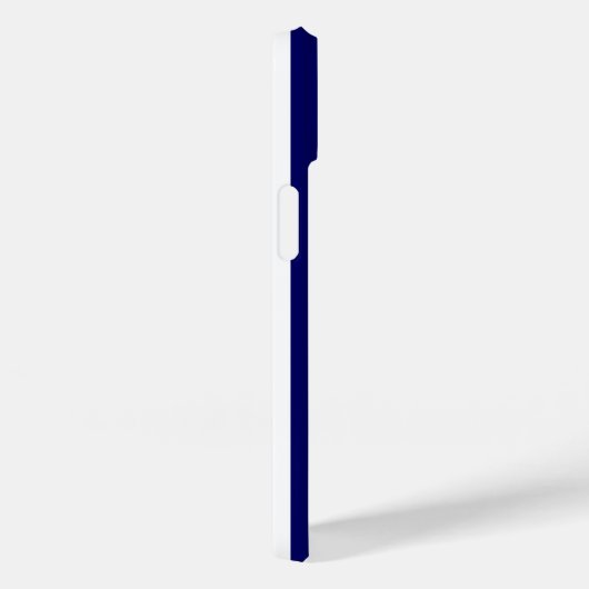 Blauwe en witte snoepjes strepen Case-Mate iPhone case (Achterkant / Rechts)