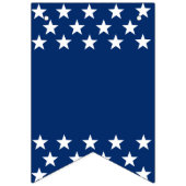 Blauwe en witte sterren banner (Tweede vlag)