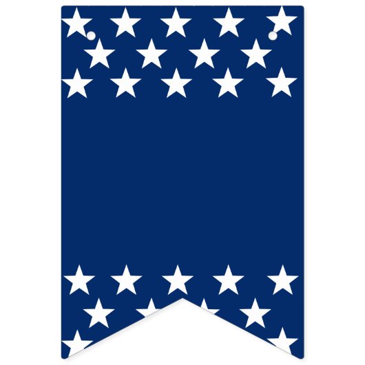 Blauwe en witte sterren banner (Tweede vlag)