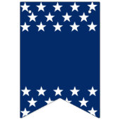 Blauwe en witte sterren banner (Derde vlag)