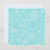 Blauwe en witte Stippen (Voorkant / Achterkant)