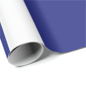 Blauwe en witte strepen cadeaupapier (Rol Hoek)