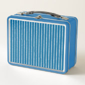 Blauwe en witte strepen met niet-geweven lijnen (Voorkant)