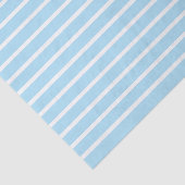 Blauwe en witte strepen tissuepapier (Detail)
