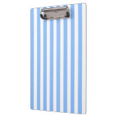 Blauwe en witte strepen van snoep klembord (Links)