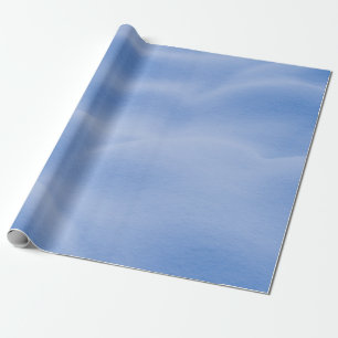 Blauwe en witte tapijt cadeaupapier