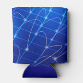 Blauwe en Witte Verbindingen van het Netwerk Blikjeskoeler (Achterkant)