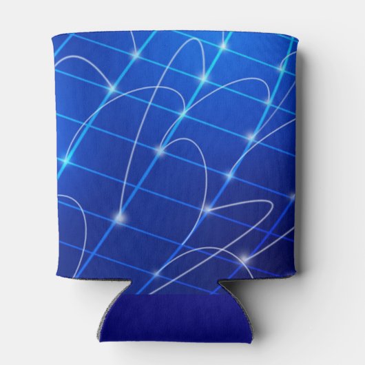 Blauwe en Witte Verbindingen van het Netwerk Blikjeskoeler (Achterkant)