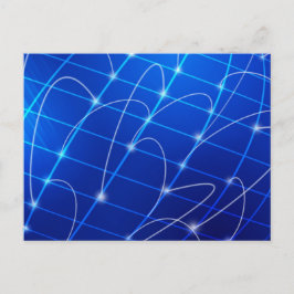 Blauwe en Witte Verbindingen van het Netwerk Briefkaart
