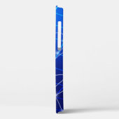 Blauwe en Witte Verbindingen van het Netwerk Case-Mate iPhone Case (Achterkant / Links)