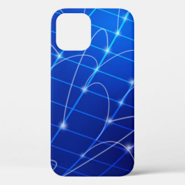 Blauwe en Witte Verbindingen van het Netwerk Case-Mate iPhone Case