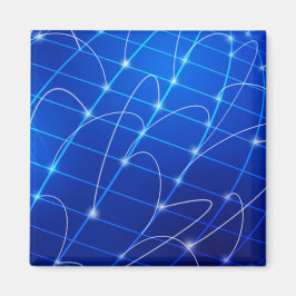 Blauwe en Witte Verbindingen van het Netwerk Magneet