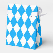 Blauwe en witte vlag Oktoberfest Bedankdoosjes (Achterkant)