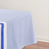 Blauwe en witte vogel en Edelweiss Tafelkleed (Voorbeeld)