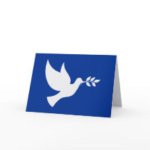 Blauwe en Witte Vredesduif