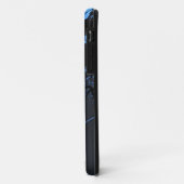 blauwe en zilveren iphone hoes (Achterkant/links)
