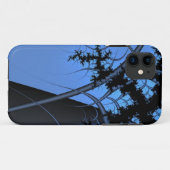 blauwe en zilveren iphone hoes (Achterkant (horizontaal))