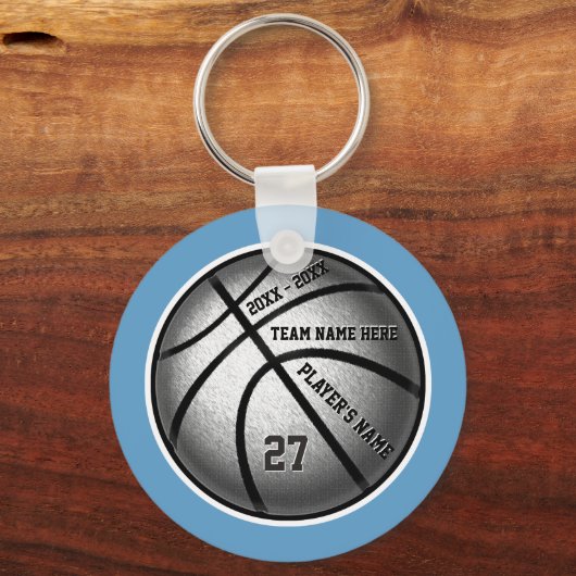 Blauwe en zilveren Sleutelhangers (Voorkant)