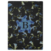 Blauwe en zwarte-grijze deelkunst klembord (Achterkant)