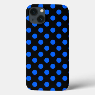 Blauwe en zwarte haarpunten Hoesje-Mate iPhone cas Case-Mate iPhone Case
