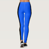 Blauwe en zwarte Leggings (Achterkant)