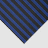 Blauwe en zwarte strepen van snoep tissuepapier (Detail)