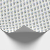 Blauwe Engel/Fee Cadeaupapier (Hoek)