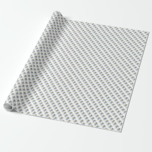 Blauwe Engel/Fee Cadeaupapier