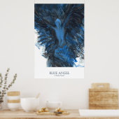 Blauwe engel poster (Keuken)