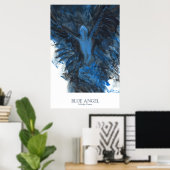 Blauwe engel poster (Thuiskantoor)