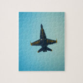 Blauwe engel puzzel (Verticaal)