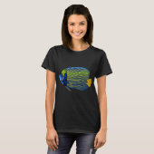 Blauwe Engel T-shirt (Voorkant volledig)