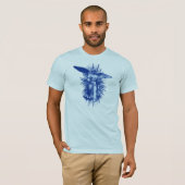 blauwe engel t-shirt (Voorkant volledig)