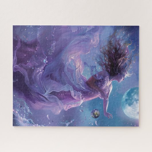 Blauwe Engel van Vrede Legpuzzel (Horizontaal)