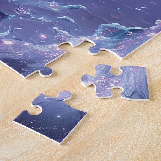 Blauwe Engel van Vrede Legpuzzel (Zijkant)