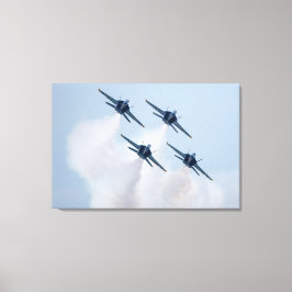 Blauwe Engelen Canvas Print