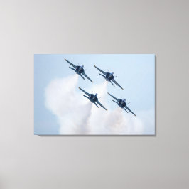 Blauwe Engelen Canvas Print