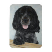 blauwe engelse kruidenhond erg schattige hond magneet (Verticaal)